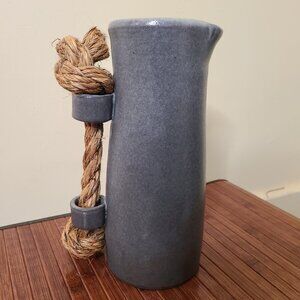 Atelia Trema Slate Manila Jug and Rope